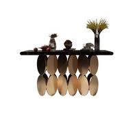 BASXDRFXZ Mesas de Consola Escritorio De Entrada Sencillo Y Lujoso, Montado En La Pared Mármol, con Vista Final A Moda For El Hogar