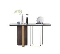 BASXDRFXZ Mesas de Consola Mueble De Entrada Sencillo, Mesa Pizarra Hierro Extremadamente Estrecha, Escritorio con Vista Lateral For Oficina(S:100CMX35CMX85CM)