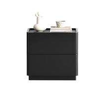 BASXDRFXZ Mesilla de Noche para Dormitorio Mesita de Noche de Estilo nórdico, mesita de Noche Negra Sencilla, Estante for Sala de Estar, sofá, Mesa Auxiliar, Mesa de Esquina for balcón