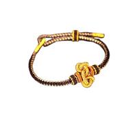 BASXDRFXZ Pulsera Trenzada Pulsera tejida a mano cuerda femenina estudiante afortunada pareja trenzada de(D)