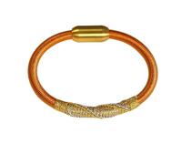BASXDRFXZ Pulsera Trenzada Pulsera Tibetana Cuerda De Mano, Oro, Madera, Agua, Fuego Y Tierra, Roja Estilo Étnico for Hombres Mujeres(Five Elements Soil,15CM)
