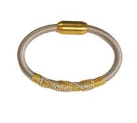 BASXDRFXZ Pulsera Trenzada Pulsera Tibetana Cuerda De Mano, Oro, Madera, Agua, Fuego Y Tierra, Roja Estilo Étnico for Hombres Mujeres(Five elements of gold,16CM)