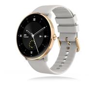 Basznrty Reloj Inteligente Mujer Hombre Smartwatch: Impermeable Digital Smart Watch con Llamadas Deportivo Pulsera Pulsómetro Monitor de Sueño Bluetooth Actividad Fitness Tracker para Android iOS