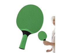 Bat de Tenis de Mesa - Juego de paletas de Goma, Kit de Raqueta de Competencia, Equipo de Juego de Pong | Estructura de la Cara de Goma de Alto Rebote, construcción de Madera en Capas sólidas, di