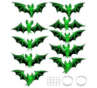Bat Decor Glow in The Night Spooky, Yard Hangable Props