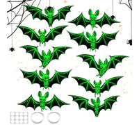 Bat Decor Glow in The Night Spooky Yard Hangable Props