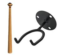 Bat Display Wall Mount- Strong High-Strength Baseball Holder Display, Space-Saving Baseball Bat Storage Organizer For Baseballs Bats and Sports Equipment Home Gym Sports Room Storage