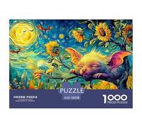 Bat Dormido Puzzle para Adultos Un Imposible Rompecabezas De Alta Definición - El Regalo Original Y Sorprendente para Esta Navidad, Recomendado Desde 14 Años 52x38cm/1000pcs