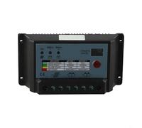 Bat Dualbattery Controlador de carga solar 20a/30a para sistemas de 12v para sistemas de 24v con pantalla ABS carcasa para energía solar productiva y carga (30A)