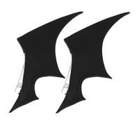 Bat Hairpin, Gothic Cosplay Hair Clip, Bat Ears Hair Clip, Spooky Hairpin Decoration, Cosplay Bat Ears Clip, Stage Show Hair Clips, Daily Wear Hairpin, Halloween Hair Supplies, Halloween Hair