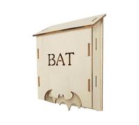 Bat House, Wood Patio Animal Shelter, Backyard Bat House | Wooden Outdoor Box For Homeowners Nature Lovers Farmers Backyard Garden Farm Orchard Park Yard