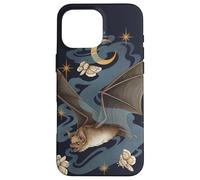 Bat Moth Gothic Goblincore Witchcraft Dark Academia Therian Carcasa para iPhone 16 Pro MAX