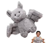 Bat Plush - Juguete de peluche | Plush Toy | Bat Plush with Realistic Features Stuffed Animal with Soft Cute Stuffed Doll Toy Stuffed Animal Pillow Bat Plush Soft Hugging Plush for A Spooky & Fun
