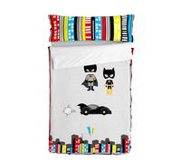 Bat Saco nórdico Multicolor, 90x200 cm (Cama 90) Sin Relleno, 100% Algodón, Calidad de 150 Hilos