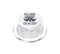 Bat Shit Crazy Social Club Madness In The Moonlight Bat PopSockets PopGrip para MagSafe