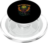Bat To The Bone Scary Flying Bat Halloween Design PopSockets PopGrip para MagSafe