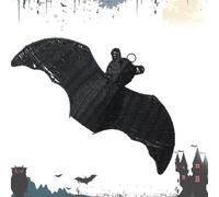 Bat Wall Decor - Gothic Hangable Halloween Ornaments | Party