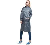 Bata antiestática ESD con cremallera, unisex, bata de laboratorio antiestática EPA uniforme para control estático y todas las áreas de sala limpia ESD, Gris, X-Large