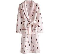 Bata De Algodón Para Mujer, Bata De Baño Acolchada, Bata De Invierno, Ropa De Hogar Para Mujer, Ropa De Dormir, Lencería, Bata De Baño,A,SG
