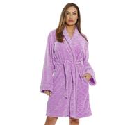 Bata de ba?o tipo kimono Just Love para mujer, color lila, 6311, 1X