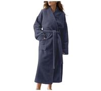 Bata De Casa Mujer Bata Polar Mujer Seda Xxl Albornoz Blanco Caliente Invierno Franela Estar Por Ducha Robe Batas Microfibra Piscina Baño Coralina Cremallera Sin Capucha Negra Talla Grande Algodon