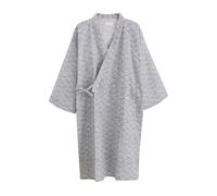 Bata De Estilo Oriental Con Frente Abierto, Cinturón Regulable Y Tela Resistente, Ropa Sauna, Perfecto Para Uso Hotelero Momentos Bienestar
