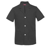 Bata de Laboratorio Manga Corta, médico Abrigo Abrigo de Hombre, 31 Pulgadas