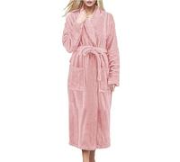 Bata Mujer Bata Polar Mujer Albornoz Rizo Xxxxl Algodon Albornoz Piscina Niña Piscina Robe Ducha Verano Toalla Talla Grande Invierno Corta Larga Dressing Gown Women Invierno Polar Sin Capucha