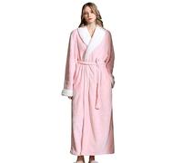 Bata Mujer Batas De Casa Albornoces 5Xl Bata Mujer Invierno Botones Baño Albornoz Con Capucha Rizo Ducha Verano Microfibra Blanco Caliente Polar Sin Seda Franela Larga Señora Negra Estar Por Talla
