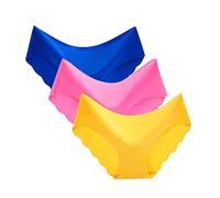 Bata Mujer Ropa Interior 3PC Color Sólido Seda Transpirable Lencería Navidad Tallas Grandes, E, L