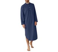 Bata musulmana para hombre, lino de algodón para hombre, verano, fresco, Jilbab para hombre, bata musulmana, ropa de oración para hombres, ropa islámica, tóbalo marroquí, afgano, árabe largo Thobe,