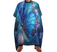 Bata Para Barberías Butterfly Del Cielo Nocturno Fácil De Limpiar Capas De Cortar Pelo Impermeable Barber Cape Para Corte De Pelo Peluquero Casa