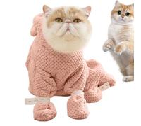 Bata para perros, ropa para después del baño, toalla de baño para perros de secado rápido, con diseño de cremallera, disfraces para mascotas, ropa de gato y accesorios para Navidad, Día de la Madre o