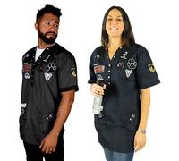 Bata peluquería figarino bata figarino negra talla m