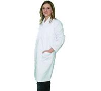 Bata Sanitaria Mujer Manga Larga Ox Talla Xl - Equipamiento Médico