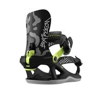 Bataleon Ghost FASE - Fijaciones de snowboard para hombre | Entrada rápida. Step-In, Flex 5/10, respaldo alto de nailon, placa base de nailon, ajuste inclinado hacia adelante
