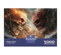 Batalla de Calaveras Piratas 1000 Piezas Puzzle Premium Set De Puzzle, Cartón Premium - para Mayores Entusiastas, Entrena La Concentración, Regalo De Inauguración O Oficina 70x50cm/1000pcs