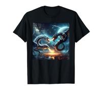 Batalla de Dragones Camiseta gráfica económica