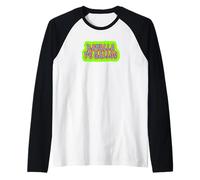 Batalla de gallos - Diseño grafitero Camiseta Manga Raglan