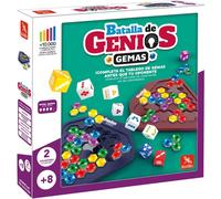 Ludilo - Batalla De Genios Juego Gemas | Juegos Mesa Niños 8 Años | Juegos Educativos 8 Años | Juegos De Mesa Niños 8 Años | Rompecabezas Niños 8 Años