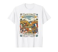 Batalla de Puebla 1862 México Historia del Cinco de Mayo Camiseta