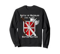 Batalla de Waterloo British British French England Wars 1815 Sudadera