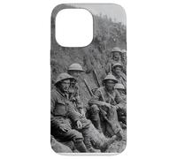 Batalla del Somme (1916) - Tropas de los Rifles irlandeses Reales Carcasa para iPhone 14 Pro MAX