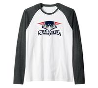 Batalla en el Camiseta Manga Raglan