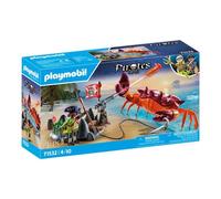 Batalla Épica con el Cangrejo Gigante de PLAYMOBIL