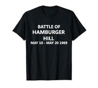 Batalla Hamburger Hill Guerra de Vietnam Ejército Militar Historia 1969 Camiseta
