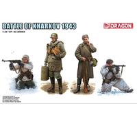 Batalla Of Kharkov 1943 1 :3 5 Figura Plástico Modelo Kit Dragon Models