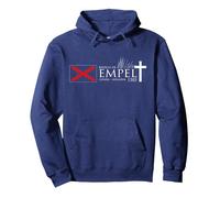 Batallas de los Tercios: Empel 1585 Tercios Flandes Sudadera con Capucha, Unisex para Adultos, Azul Marino, XL