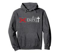 Batallas de los Tercios: Empel 1585 Tercios Flandes Sudadera con Capucha, Unisex para Adultos, Jaspeado Oscuro, L