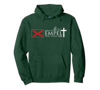 Batallas de los Tercios: Empel 1585 Tercios Flandes Sudadera con Capucha, Unisex para Adultos, Verde Bosque, M